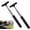 Black, variant on 2 Pcs Car Mirror Wiper, 38.6in Handle Car Side Mirror Squeegee, Car Mirror Squeegee, Side Mirror Squeegee, Mini Squeegee for Rainy Foggy Weather