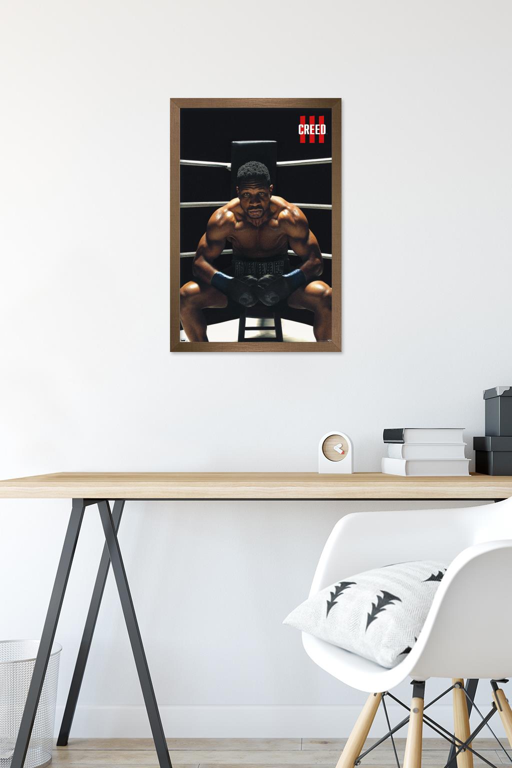 Creed III - Damian One Sheet Wall Poster, 14.725" x 22.375" Framed