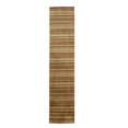 thumbnail image 1 of Orange/green Striped Handmade Wool Rug, 1 of 4