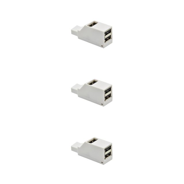 Seitruly Nuevo Universal Mini 3 puertos USB 2,0/3,0 Hub Laptop PC transmisión de datos de alta velocidad adaptador divisor USB Type4 NO4