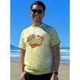 thumbnail image 2 of Feel More Flames Design Tie Dye Cyclone Men -Image by Shutterstock, Male Large, 2 of 4