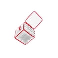 thumbnail image 3 of pitrice PP Plastic Folding Christmas Ornament Storage Box With Adjustable Dividers Easy To Store And Stackable For Savings, 3 of 6