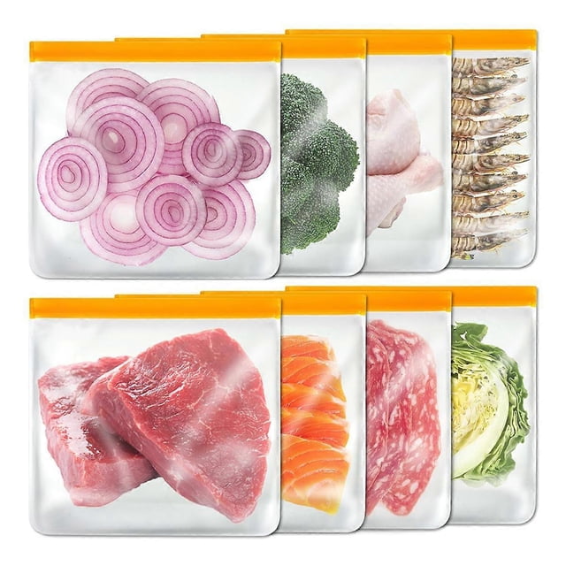 Reusable Food Storage Bags Storage Bags Frozen Fruit Sealed Bags Vegetable Ziplock Bags for Home Use