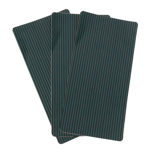 Kit De Reparación De Parches De La Piscina, Parche De Reparación De Auto Adhesivos De PP Verde Para La Piscina Con Material, Fácil De Usar Para Cubiertas De Seguridad De Malla O