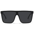 thumbnail image 1 of Lentes de Sol Fozono Cuadrados Sobredimensionados UV400 Negro/Gris, 1 of 7