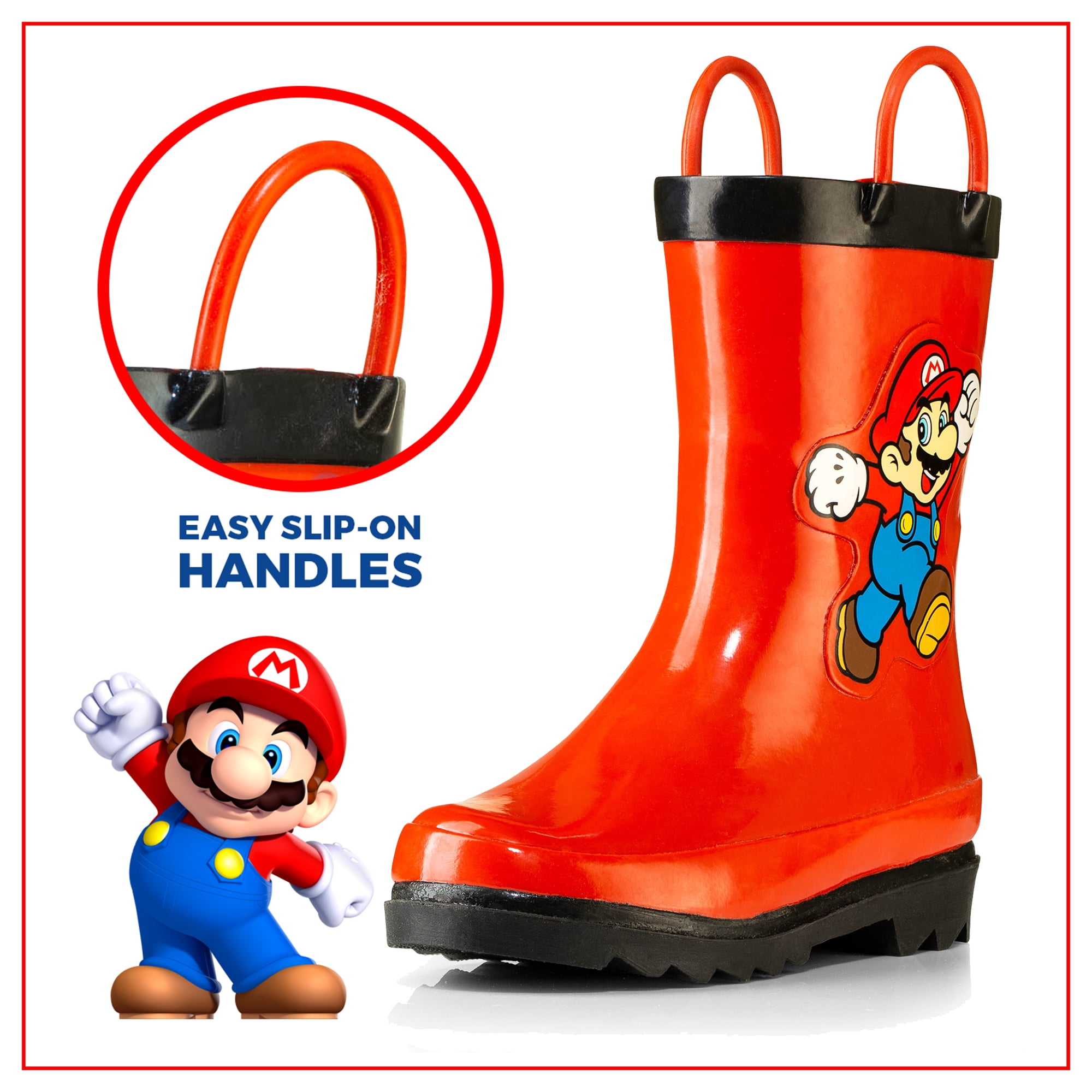 Super mario rain boots sale
