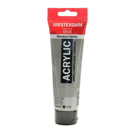 UPC: 0804551977558 | Standard Series Acrylic Paint neutral grey  120 ml (pack of 3)