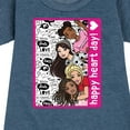 thumbnail image 3 of Barbie - Happy Heart Day - Toddler And Youth Girls Fleece Dress, 3 of 5