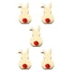 thumbnail image 2 of sweethay 5 piezas de rodajas de de conejo, decoraciones de Pascua, Color de registro, estilo Simple, manualidades para álbum de recortes, JM01172 5Conjunto, 2 of 6