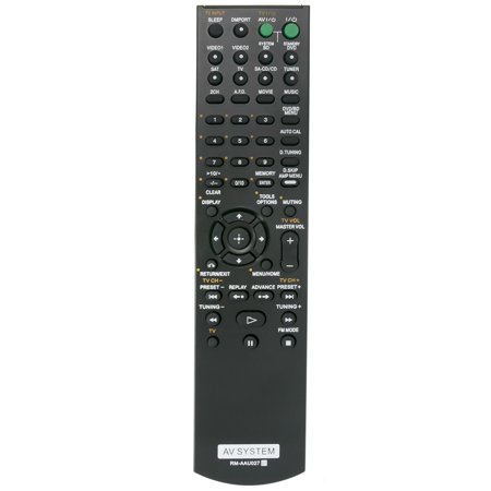 New RM-AAU027 Replace Remote for Sony Receiver STR-KM5000 STR-KM5500 TA-KMSW500
