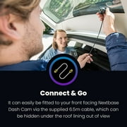 Nextbase Dash Cam Rear Window Camera in Black (Compatible with Nextbase Series 2 Dash Cam 322/422/522/622)