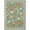 Green, variant on FairOnly 9'x12'Modern Pastoral Floral Print Machine Washable Area Rug Stain Resistant Low Pile Non Slip Indoor Rug for Living Room Bedroom High Traffic Areas,Green