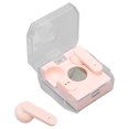 thumbnail image 1 of BT Translator Earphone, Smart Voice Translator Earbuds Fingerprint Control Support 144 Languages with Digital Display for  for  for Traveling Pink,Green, 1 of 7