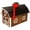 Chestnut with White Trim, variant on Amish-Made Wooden Semi Tanker Truck Toy