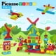 thumbnail image 3 of Picasso Toys112pcs Hedgehog Blocks STEM Building Tiles Set Construction Learning Toy Stacking Interlock Block, Creativity Beyond Imagination, Inspirational, Recreational, Educational PTB112, 3 of 5