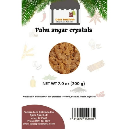 Desi Bazaar Palm Sugar Crystals 200g 7.0 o.z.