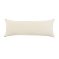 thumbnail image 6 of Ox Bay Merlot Wispy Ways Throw Pillow, Red / Cream, 14" x 36", 6 of 9