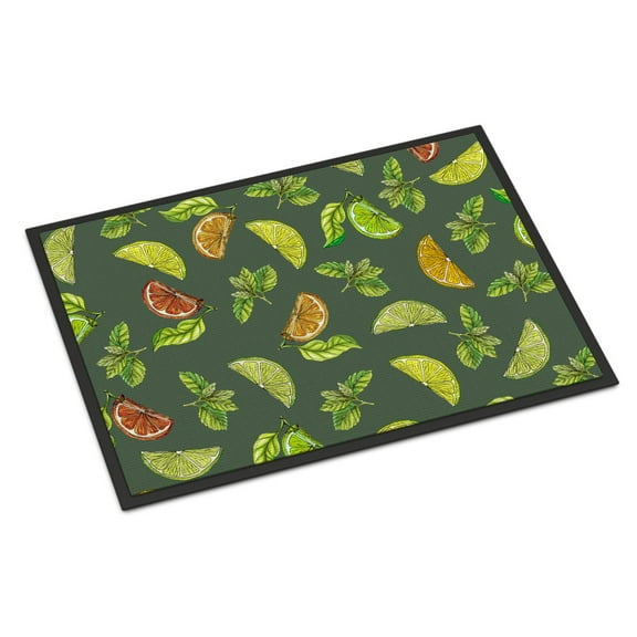 Lemons, Limes and Oranges Door Mat