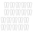 thumbnail image 4 of Greenadscape U Shaped Metal Pins 150Pcs for Securing Floral Arrangements and Plant Decorations Galvanized, 4 of 7