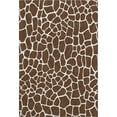 thumbnail image 2 of Addison Rugs Mayfield Washable Animal Skin Pattern Giraffe Coffee Rectangle Rug, 9' x 12', 2 of 6