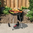 thumbnail image 6 of Expert Grill Charcoal Grill, 17.5 Inch Charcoal Grill with Wheels, Black, 6 of 11
