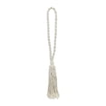 thumbnail image 1 of Abrazadera de cortina de macramé bohemio, abrazadera de cortina, decoración de regalo, tejida a mano bohemia 1 borla de 53 cm de largo, 1 of 9