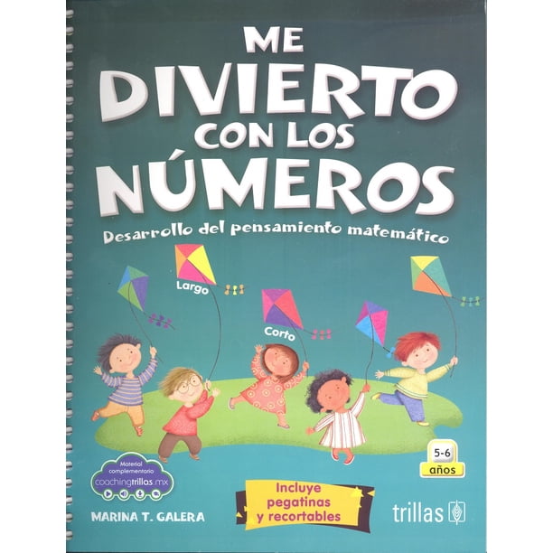 Libro Me Divierto Con Los Numeros Tapa Blanda, Autor Marina Galera, Editorial Editorial Trillas, S. A. De C. V.