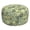 Green Rose, variant on Large Inflatable Outdoor Ottoman Pouf, All-Weather Round Footrest Stool (31”x 14”), Durable Fade-Resistant Patio Furniture for Garden, Poolside, Camping & Living Room (Extra Spacious & Portable)