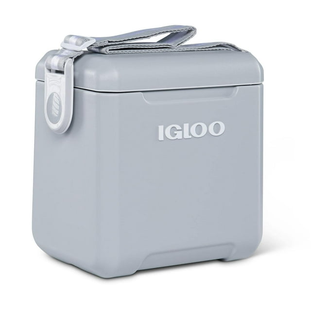 Cooler Igloo Tag-Along-Too, 11 cuartos de galón, gris, retención de hielo durante 2 días