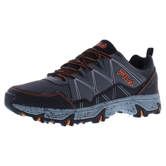 Fila Peake 24 Mens Shoes Size 8.5, Color: Black/Orange