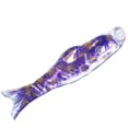 thumbnail image 2 of tredstone Éolienne Japonaise Drapeau de Carpe Jardin Koi Nobori Voilier 70cm Doré Violet, 2 of 7