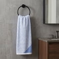 thumbnail image 2 of Unique Bargains 2Pcs Pure Cotton Soft Absorbent Hand Towels Blue 29" x 13", 2 of 7