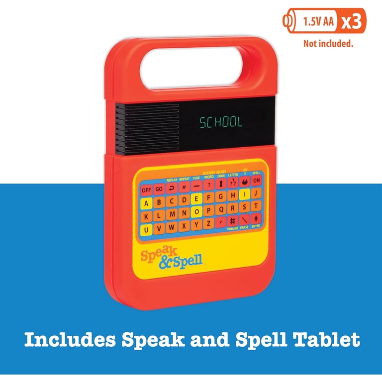 PlayMonster, Speak & Spell Electronic Game, Educational Toy, Ages