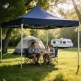 thumbnail image 5 of Grezone 11' x 11' Instant Slant Leg Pop-up Canopy Outdoor Shading Shelter, Blue, 5 of 8