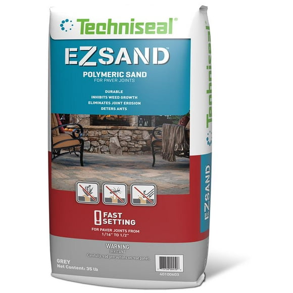 Arena de unión polimérica Techniseal EZ Sand Grey 15,88 kg