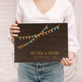 thumbnail image 1 of Darling Souvenir Personalized Engraved Laser Cut Wedding Guest Book Wooden Cover Sign-in Book Registry Guestbook Scrapbook-YZ, 1 of 7