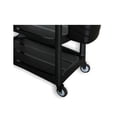 thumbnail image 3 of Receiving Food Trolley Three Plastic Cart Restaurant Hotel Hot Pot Restaurant Mobile Thickening Service Trolley, 3 of 4