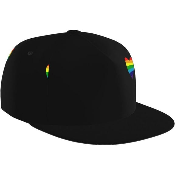 Cute Rainbow LGBT Gay Pride Baseball Cap Vintage LGBT Gay Pride Baseball Hat for Men Women