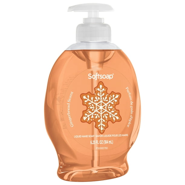 Softsoap Limited Edition Liquid Hand Soap, Gingerbread Scent, 6.25