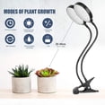 thumbnail image 1 of Luz de planta, luz de crecimiento de 2 cabezales 156 LED, 30 W, 360°, luz de crecimiento hortícola de espectro completo con 3 modos de brillo y sincronización automática, perfecta para interior/jardín, negro LingWen 8390612322648, 1 of 1