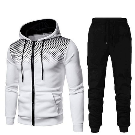 Ierhent Sweatshirts for Men Performance Fishing Hoodie(White XL)