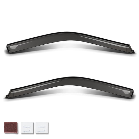 Standard Cab Window Visors 2PC Fit for 15-26 Ford F-150 17-26 F-250 F-350 F-450