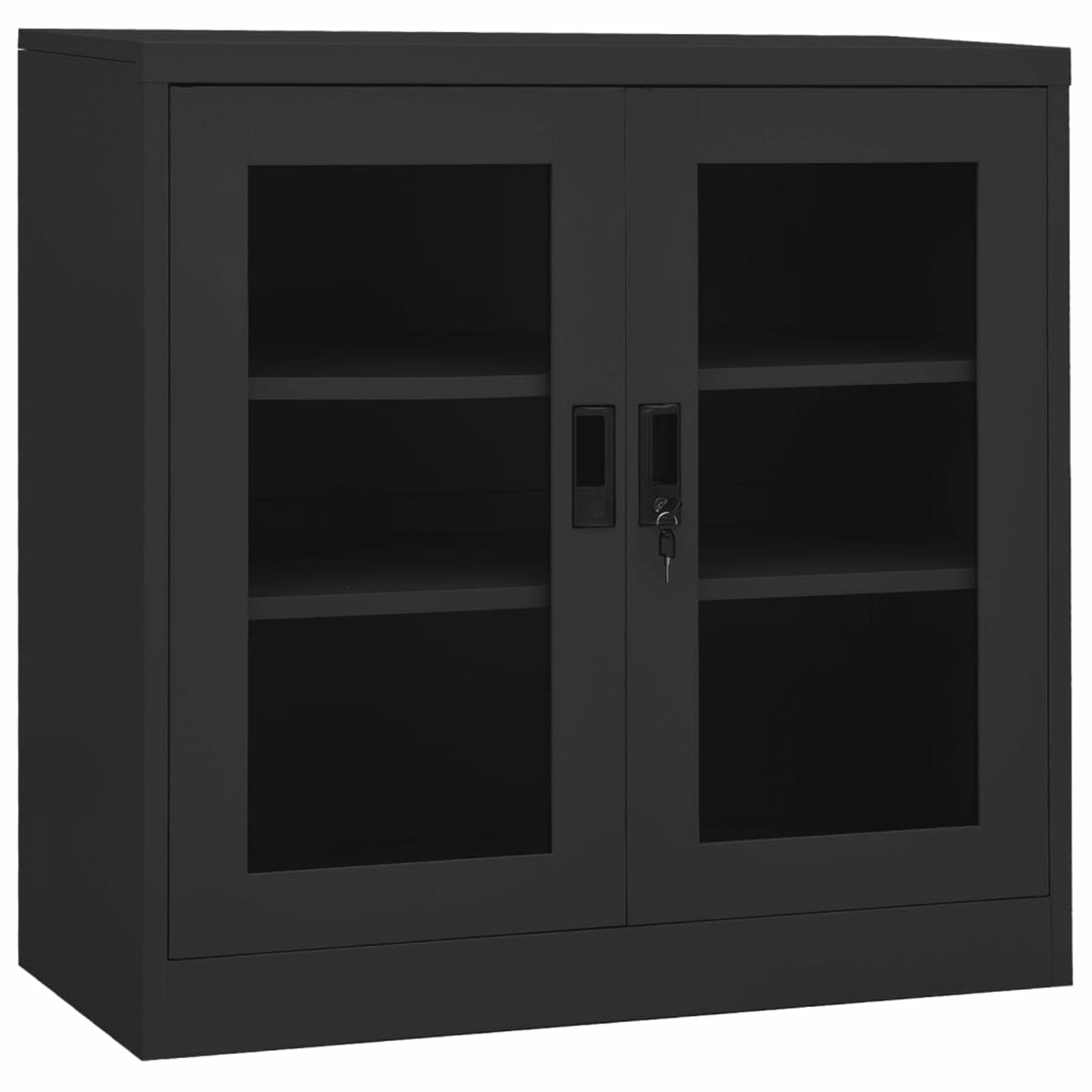 dcenta-office-cabinet-with-adjustable-storage-shelves-and-2-glass-doors