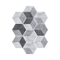 thumbnail image 1 of 10Pack Self-Adhesive Floor Tiles Hexagonal PVC for TV Backgrounds Walls, 1 of 8