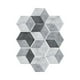 thumbnail image 1 of 10 unids estilo de cemento antideslizante autoadhesivo pegatinas de piso hexagonal removible etiqueta de la pared azulejo pegatinas para el hogar del hotel, 1 of 4