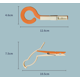 thumbnail image 2 of Clips de sellado de almacenamiento de alimentos Clip de sellado de alimentos con forma de gancho de pájaro abrazadera de sellado de humedad pinza de ropa, 12 Uds Namotu ZJWJ271, 2 of 7