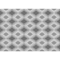 thumbnail image 1 of Ahgly Company Indoor Rectangle Patterned Platinum Silver Gray Area Rugs, 8' x 10', 1 of 6