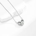 thumbnail image 3 of Infinity Cremation Urn Necklace for Ashes Infinity Heart Ash Necklace for Women Memorial Cremation Jewelry Ash Holder for Loved Ones, 3 of 7