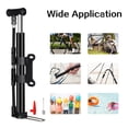 thumbnail image 4 of karymi Bike Pump Portable Compact Bicycle Pump Bicycle Tire Frame Pump Nice Frame Mount for Road Cycling Pump with Needle Hiking Accessories Gifts for Men, 4 of 9