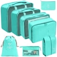 thumbnail image 7 of Travel Bag 7-Piece Set Cosmetics Storage Bag Clothes Shoes Dustproof Bags Travel Bags Luggage Packing Organizers for Travel Accessories, 7 of 7